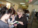 13 марта главный библиотекарь «Библиотеки семейного чтения»сельского поселения Горноправдинск М.И.Першина приняла участие в межшкольном профориентационном уроке.