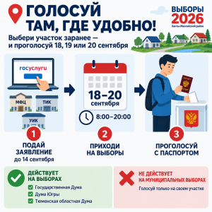 КАК ПРОГОЛОСОВАТЬ НЕ ПО МЕСТУ РЕГИСТРАЦИИ